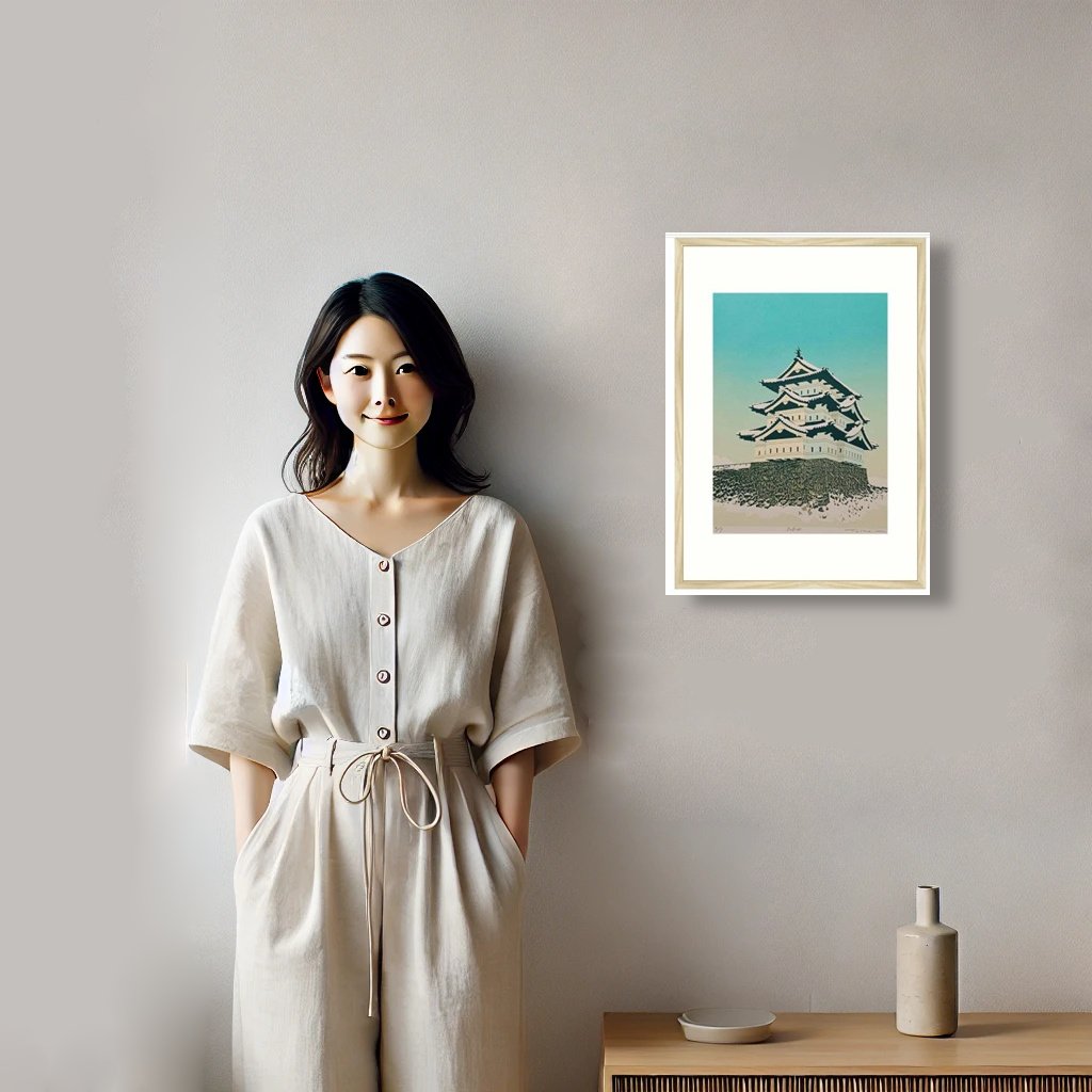 人物と絵