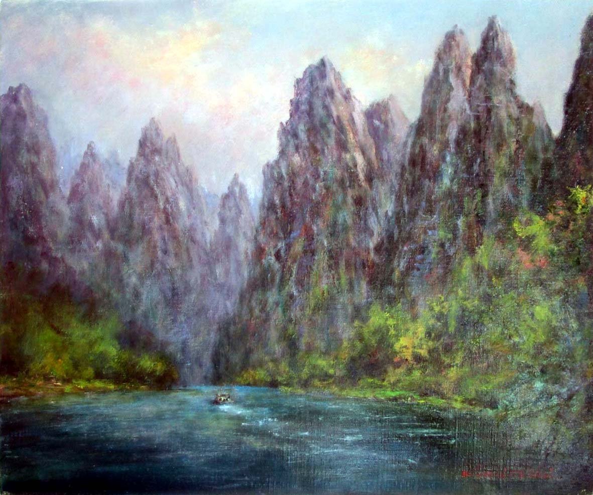 NO-2「漓江風景（桂林）」