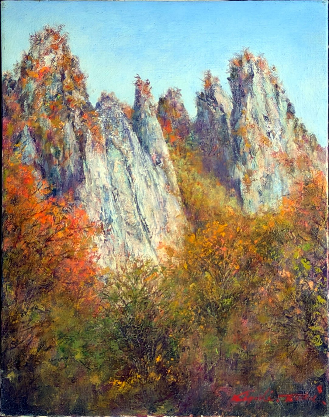 NO-a04「妙義金洞山（中之嶽神社付近）」